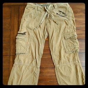 Z Brand khaki corduroy Cargo Pants 29x33